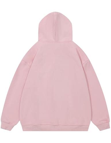 Aelfric Eden Womens Oversized Hoodies Star Graphic Fleece Hooded Streetwear Unisex Sweatshirts Pullover with Pocket thumbnail 2