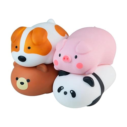 ORB Easy Sqweezy Snugglies Jumbo Squishy Bear - Stretch, Squeeze, Snuggle This Big, Fun, Slow Rising and Extra Soft Toy Pet Bear for Stress Relief - Stretchy and Squishy Fidget Toy for Kids and Adults thumbnail 6