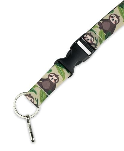 Limeloot Themed Lanyard for Keys, ID Badges, and Accessories - Premium Lanyard with Quick Release Buckle and Flat Ring. thumbnail 2