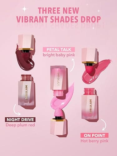 SHEGLAM Color Bloom Liquid Blush Makeup for Cheeks Matte Finish - On Point thumbnail 5