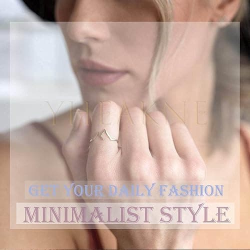 Yheakne Gothic Spider Ring Silver Spider Oxidized Ring Chunky Statement Ring Punk Animal Ring Halloween Jewelry for Women and Girls thumbnail 7