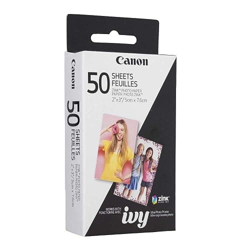 Canon IVY ZINK 2" x 3" Photo Sticker Paper 50 sheets Pack thumbnail 2