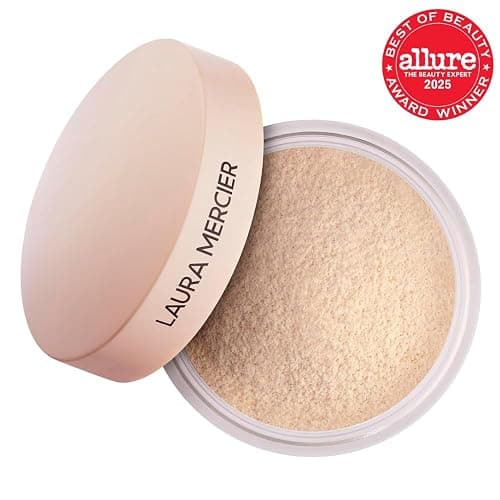 Laura Mercier Translucent Loose Talc-Free Setting Powder Ultra-Blur: Hyaluronic Acid Infused, Natural & Blurring Finish, Long Lasting, 4 Shades, Holiday Gift Set thumbnail 2