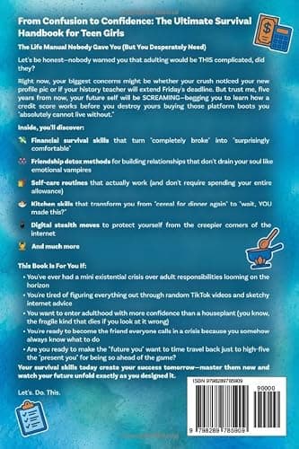 The Teen Girl’s Survival Handbook: Your Adulting Life Skills Guide—How to Make Friends, Manage Money, Claim Your Independence, Avoid Drama, and Prepare for Your Successful, Healthy, and Happy Future thumbnail 2