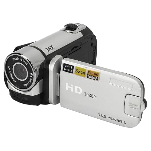 1080P Video Camera, 16MP Camcorder, 16X Digital Zoom, Vlogging Camera with Fill Light, 1/4 Inch Thread Hole, 2.4 Inch Rotatable Screen, USB Recorder (-2214230150515) - Image 1