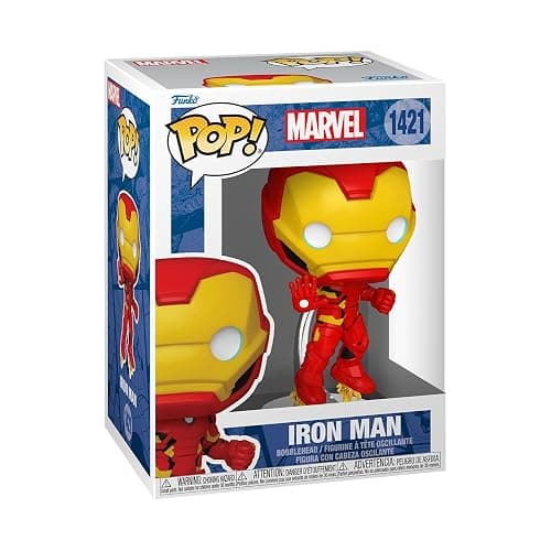 Funko Pop Marvel - Iron Man - Marvel Comics - Collectable Vinyl Figure - Gift Idea - Official Merchandise - Toys for Kids & Adults - Superheroes Fans - Model Figure for Collectors and Display - Image 1