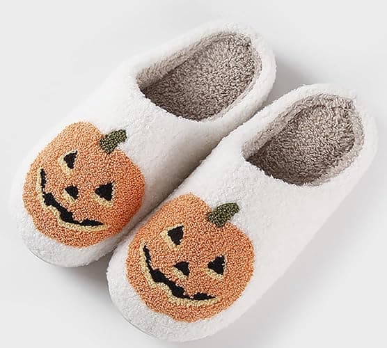 HIPINISS Womens Mens Slippers Memory Foam Plush Fluffy Warm Lined slippers Indoor Outdoor House Winter Slippers thumbnail 5