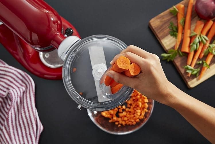 KitchenAid Stand Mixer Attachment, Food Processor with Commercial Food Dicing Disc KSM2FPA thumbnail 2