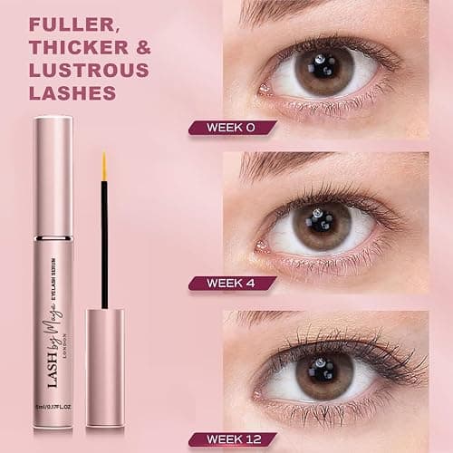 Lash by Maya Serum,Official Authentic LASH by Maya LONDON,Eyelash Growth Serum,Lash Enhancing,Cruelty Free, Made in the USA-5ml thumbnail 6
