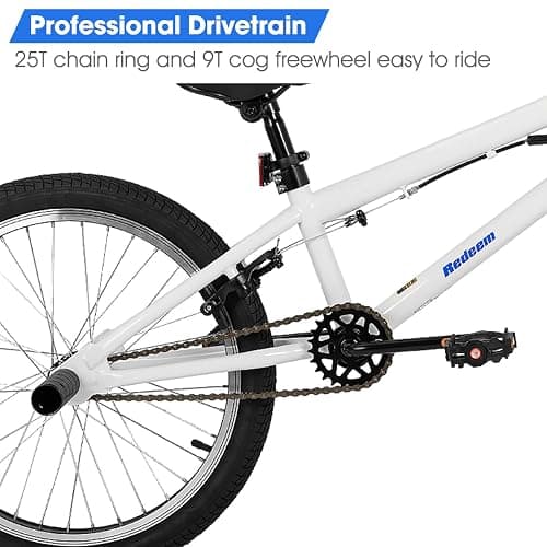 HILAND 20 Inch Kids BMX Bike, Freestyle BMX Bicycle for Boys Girls With 360 Degree Gyro & 4 Pegs, 20 Inch BMX Bike for Kids thumbnail 9