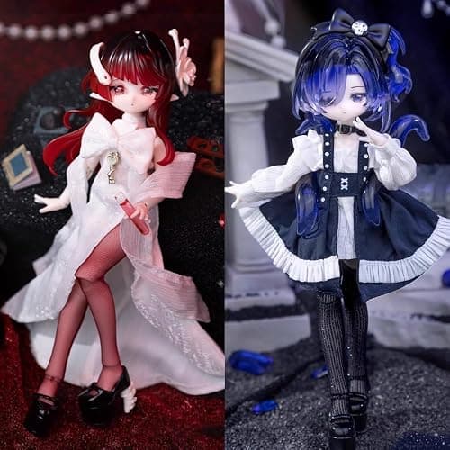XiDonDon Ocean Gem Series 1/12 BJD Blind Box Mystery Box Action Figure Cute Collectibles Figures Dolls Toys Birthday Gift (Single Box) thumbnail 7