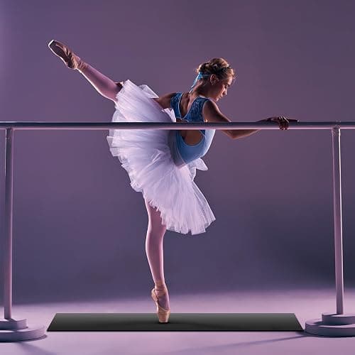 PullCrease Portable Dance Floor Smooth Ballet Floor Vinyl Dance Mat for Home Stage Studios Kids Adults Practice Improve thumbnail 4