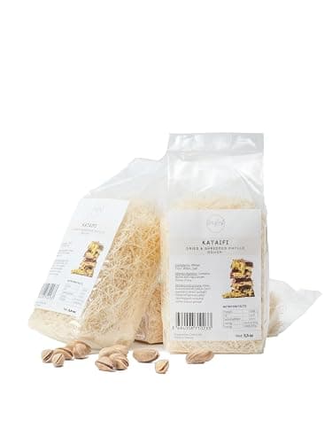 CHAYLAK Kataifi Shredded Fillo Dough, Dried & Shredded Phyllo Dough for Dubai Chocolate Bar Pistachio, Kadayif, Kataifi, Knafeh (3.5 oz) thumbnail 7