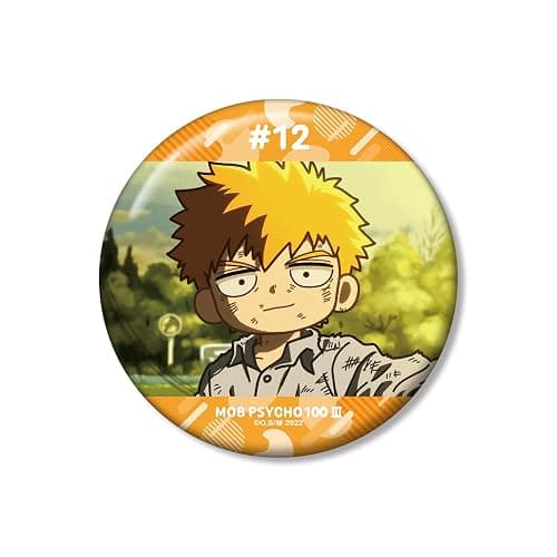 Mob Psycho 100 III Spiritual Shintaka Loose 3.9 inches (100 mm) Can Badge Ver. C - Image 1