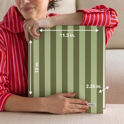 DailyDocs Document Organizer Binder – Premium Linen Folder System with Full & Half-Page Envelopes for Important Papers, Passports, Birth Certificates & More thumbnail 3