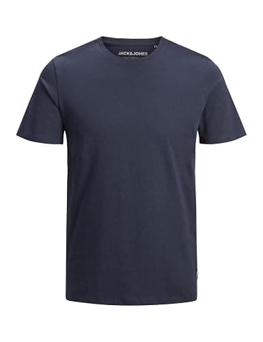 JACK & JONES Men's Jjeorganic Basic Tee Ss O-Neck Noos T-Shirt - M - Blue (Navy Blazer Detail: Slim) thumbnail 2