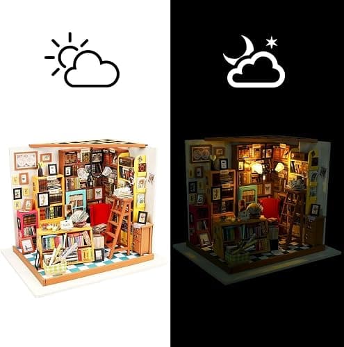 Rolife 1:20 Miniature House Kits-Tiny House Kit-DIY Miniature Dollhouse Kits for Adults-Model Building Craft Kits-Hobbies Gifts for Women and Men thumbnail 3