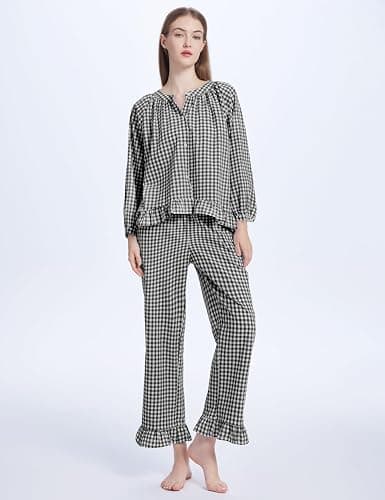 Gingham Pajama Set thumbnail 4