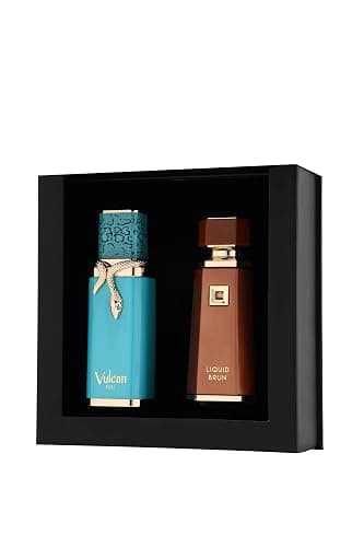 French Avenue Dusk Till Dawn Gift Set, Vulcan Feu and Liquid Brun Eau de Parfum, 100ml Each, Unisex Fragrance Collection thumbnail 6