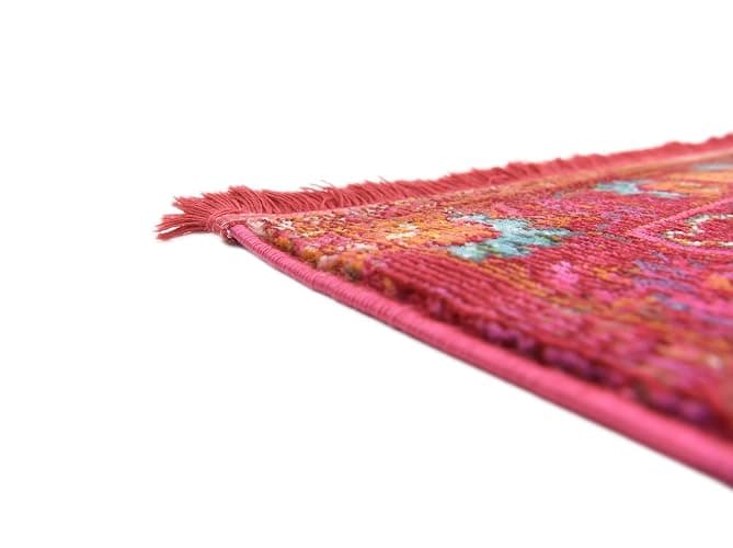 Unique Loom Baracoa Collection Area Rug - Rumba (8' 4" x 10' Rectangle, Red/ Brown) thumbnail 9