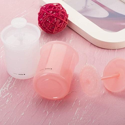 DPWOUM 1Pc Pink Face Cleanser,Facial Cleaning Tool,Shower Bath Shampoo Foam Maker Travel Household Cup Bubble Foamer,No Harm to Your Skin Facial Cleansing Washes thumbnail 9