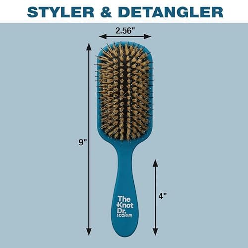 The Knot Dr. for Conair Pro Style Booster Porcupine Cushion Hairbrush thumbnail 5