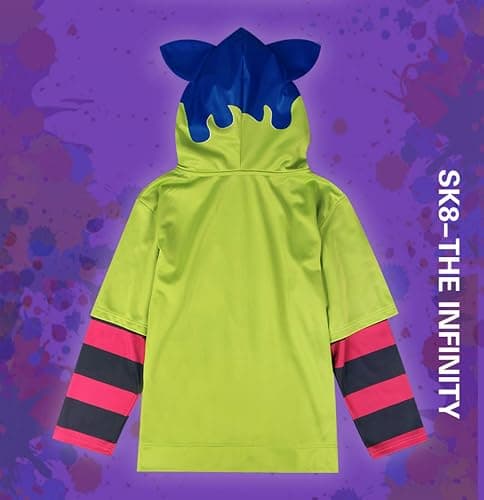 SK8 The Infinity Cosplay Costume New Anime SK8 The Infinity Miya Cosplay Hoodies Shorts for Adults and Students Fans thumbnail 2