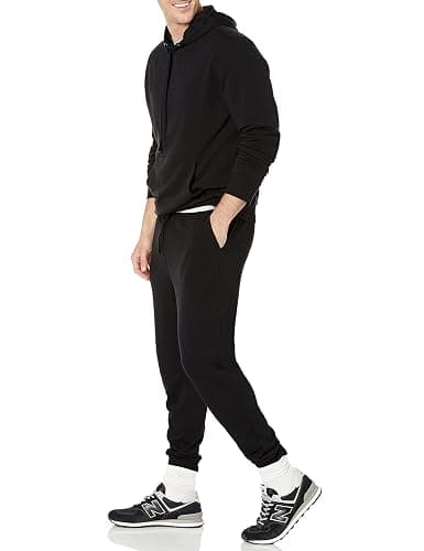 Amazon Essentials Men's Jogger Pants, Casual Relaxed Fit, Lightweight French Terry (Available in Big & Tall) thumbnail 7