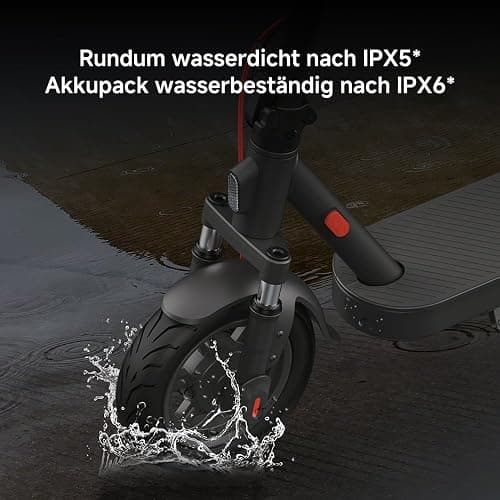 Xiaomi E-Scooter 4 Lite, 4 Pro Plus, 4 Ultra, 5 Elite, 5, 5 Pro oder 5 Max mit Deutscher Straßenzulassung (max 20km/h, bis zu 70km Reichweite und 25% Steigung, Luftreifen, Dual-Bremsen, Display, App) thumbnail 11