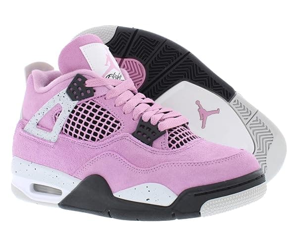Nike Air Jordan 4 Retro Suede Womens Shoes thumbnail 2