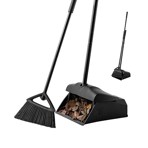 Eyliden Angle Broom and Dustpan Combo