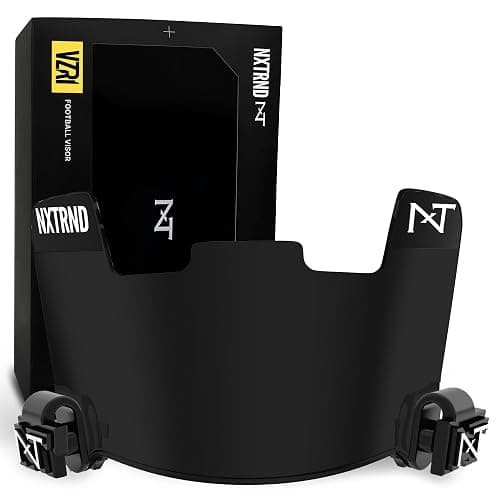 Nxtrnd VZR1 Football Visor, Flat Lens Technology, Fits Adult & Youth Football Helmets - Image 1