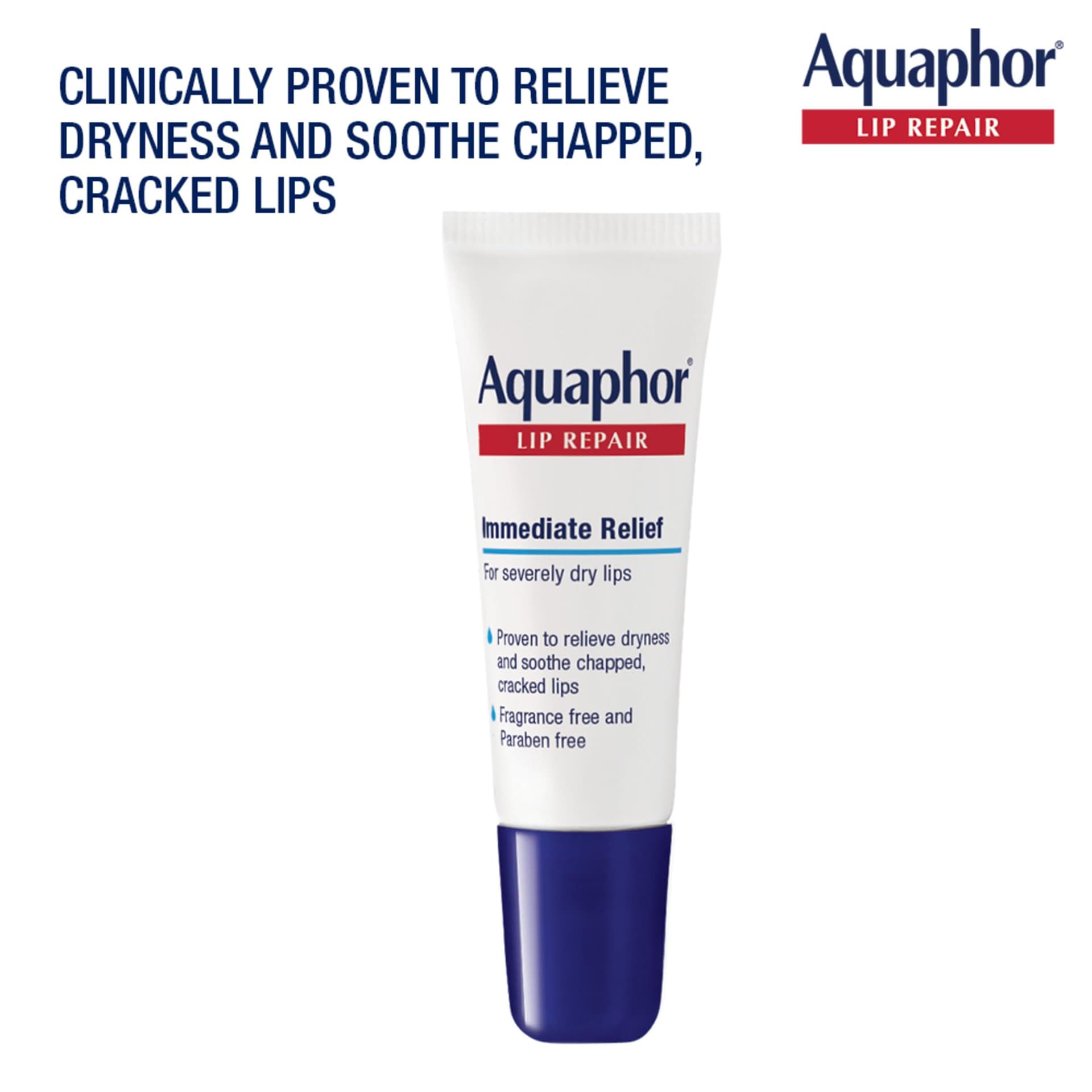 Aquaphor Lip Repair - Soothe Dry, Chapped Lips - Two .35 oz. Tubes thumbnail 2