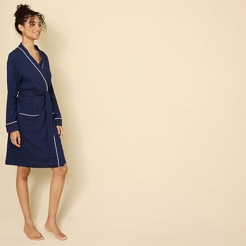 Amazon Essentials Women's Lightweight Waffle Mid-Length Robe (Available in Plus Size) thumbnail 2