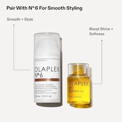 Olaplex No. 7 Bonding Oil, Concentrated High Shine Heat Protectant | Visibly Smooths & Softens Hair | Added Color Vibrancy | Up to 72 Hour Frizz Control | For All Hair Types | 1 fl oz thumbnail 9