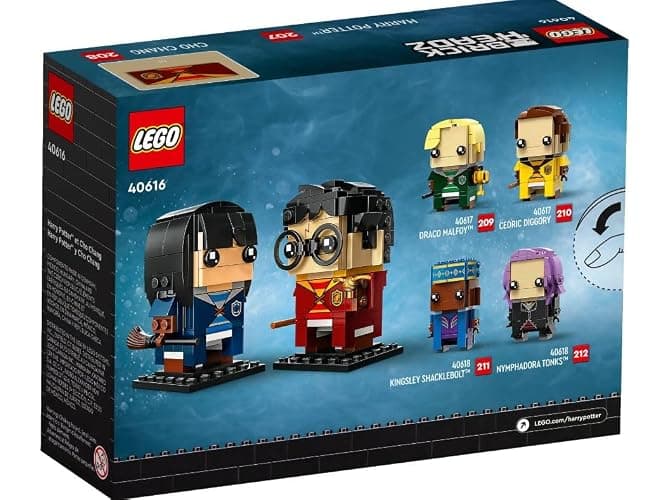 LEGO Brickheadz 40616 - Harry Potter™ & Cho Chang thumbnail 4