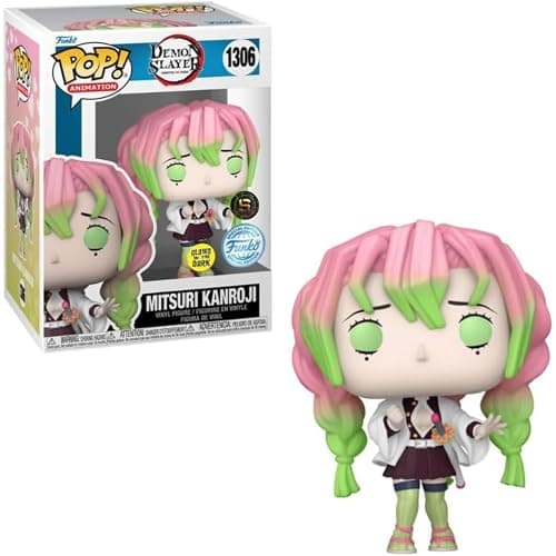 Funko Pop! Animation: Demon Slayer - Mitsuri Kanroji *Glow in The Dark* (Fundom Exclusive), 76702 thumbnail 3
