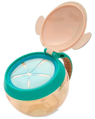 Skip Hop Baby Snack Container, Mealtime Snack Cup, Pug thumbnail 4