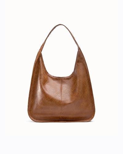 NEWBELLA Women's Hobo Purse - Faux Leather Shoulder Bag & Tote Handbag, Spacious Work Bag for Commute & Daily Use thumbnail 9