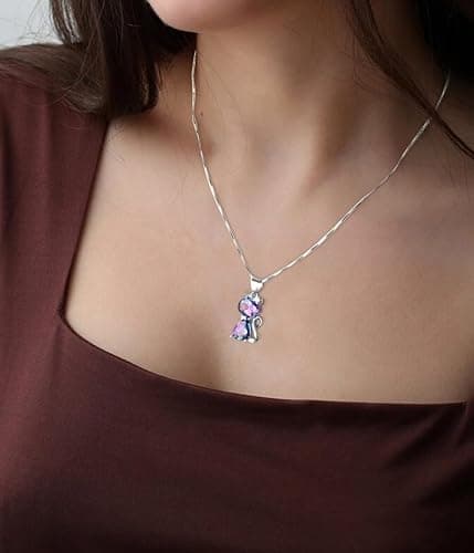 Blingsoul Pendant Necklace for Women - Stylish Silver and Gold Pendants Trendy Fashion Necklaces for Women thumbnail 2