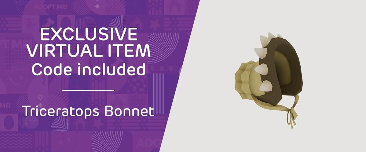 Adopt Me! Collector Plush - Triceratops - Series 4 - Uncommon In-Game Stylization Plush - Exclusive Virtual Item Code Included - Toys for Kids Featuring Your Favorite Adopt Me Pet, Ages 6+ thumbnail 6