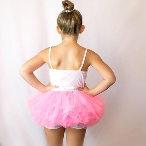 My Lello Big Girls 10-Layer Short Ballet Tulle Tutu Skirt (4T-10yr) thumbnail 3