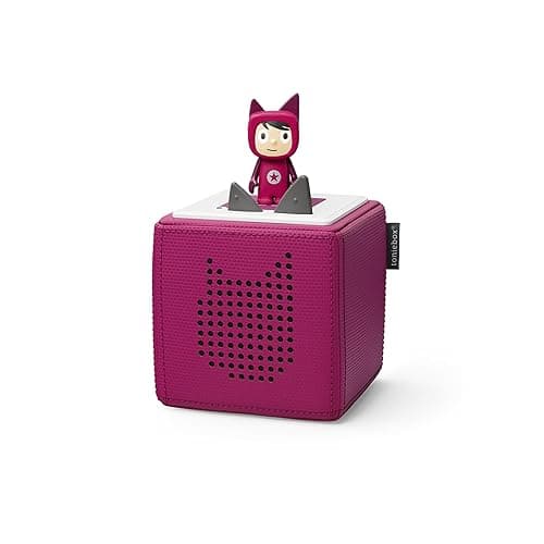 tonies Toniebox Wireless Musical Storybox Starter Set, including 1 Creative, Purple - Purple