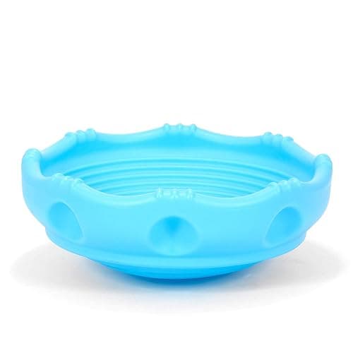Simplay3 Two Sided Rock Around Wobble Disk and Climbing Dome for Toddlers and Kids - Rocking and Climbing - Indoor/Outdoor, Made in USA (Blue, 1 Pack) thumbnail 6