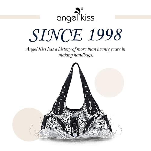 Angelkiss Hobo Purses and handbags for Women Satchel Handbag Women Purses Large Daily Shoulder Bags thumbnail 2