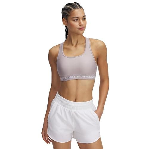 Under Armour Women’s Crossback Mid Impact Sports Bra - Image 1