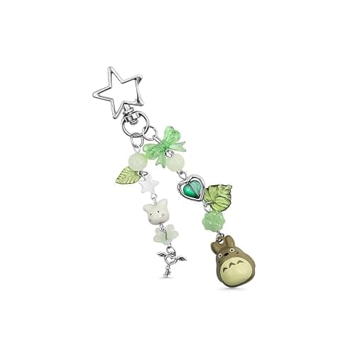 Safe Zone Playpen Keychain, Gifts for Animal & Anime Lovers, Y2K Heart Bow Pendant, Women Girls Kawaii Bag Charm thumbnail 5