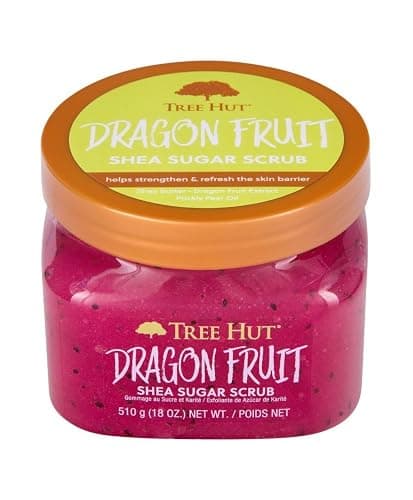 Tree Hut Dragon Fruit Shea Sugar Scrub, Exfoliating, Hydrating & Moisturizing Body Scrub with Shea Butter & Nourishing Essential Oils, Smooth & Soften Skin, 18 oz thumbnail 2