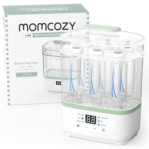 Momcozy Bottle Sterilizer and Dryer, 8-in-1 Electric Steam Baby Bottle Sterilizer for Baby Bottles, Baby stuffs & Breast Pump Accessories - Image 1
