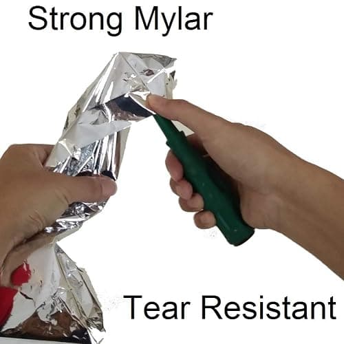 Emergency Sleeping Bags 2 Pack | Portable Emergency Blanket Survival Gear thumbnail 6